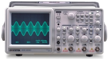 光标直读模拟示波器GOS-6031 传统电工仪器的不朽经典